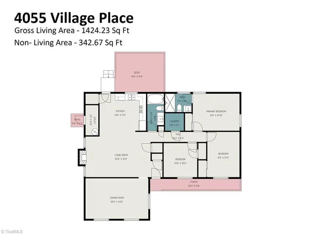 $259,900 | 4055 Village Place, Winston-Salem, NC 27127
