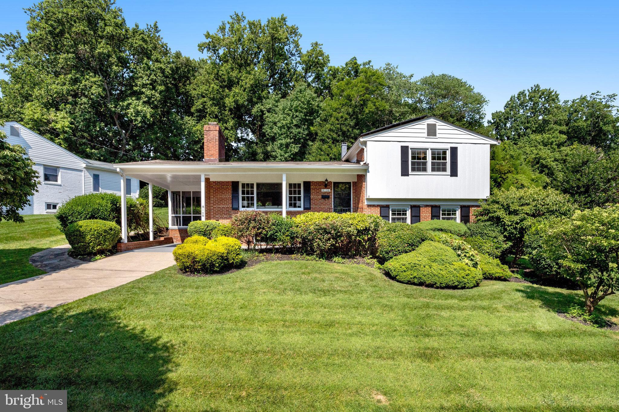 8108 Beech Tree Road Bethesda, MD 20817 - Photo 3 of 70 Front Exterior