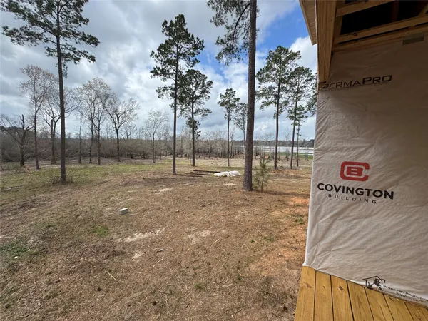 a view of outdoor space with sign board