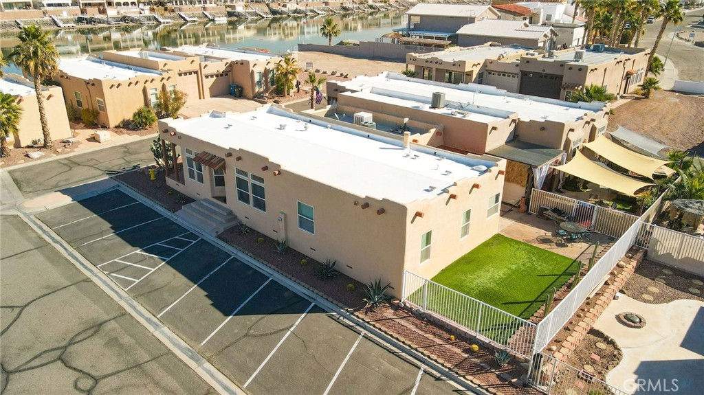 1106 Beach Drive Needles, CA 92363 - Photo 9 of 73 an aerial view of a house with a backyard
