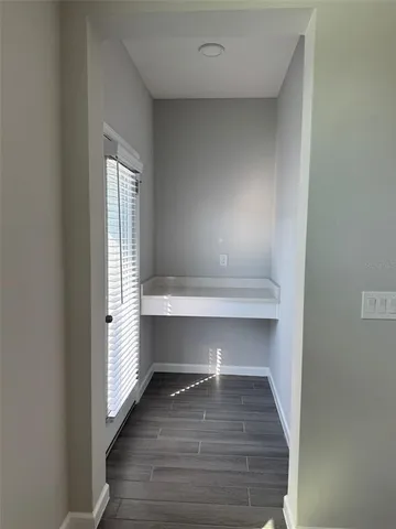 a view of room and window