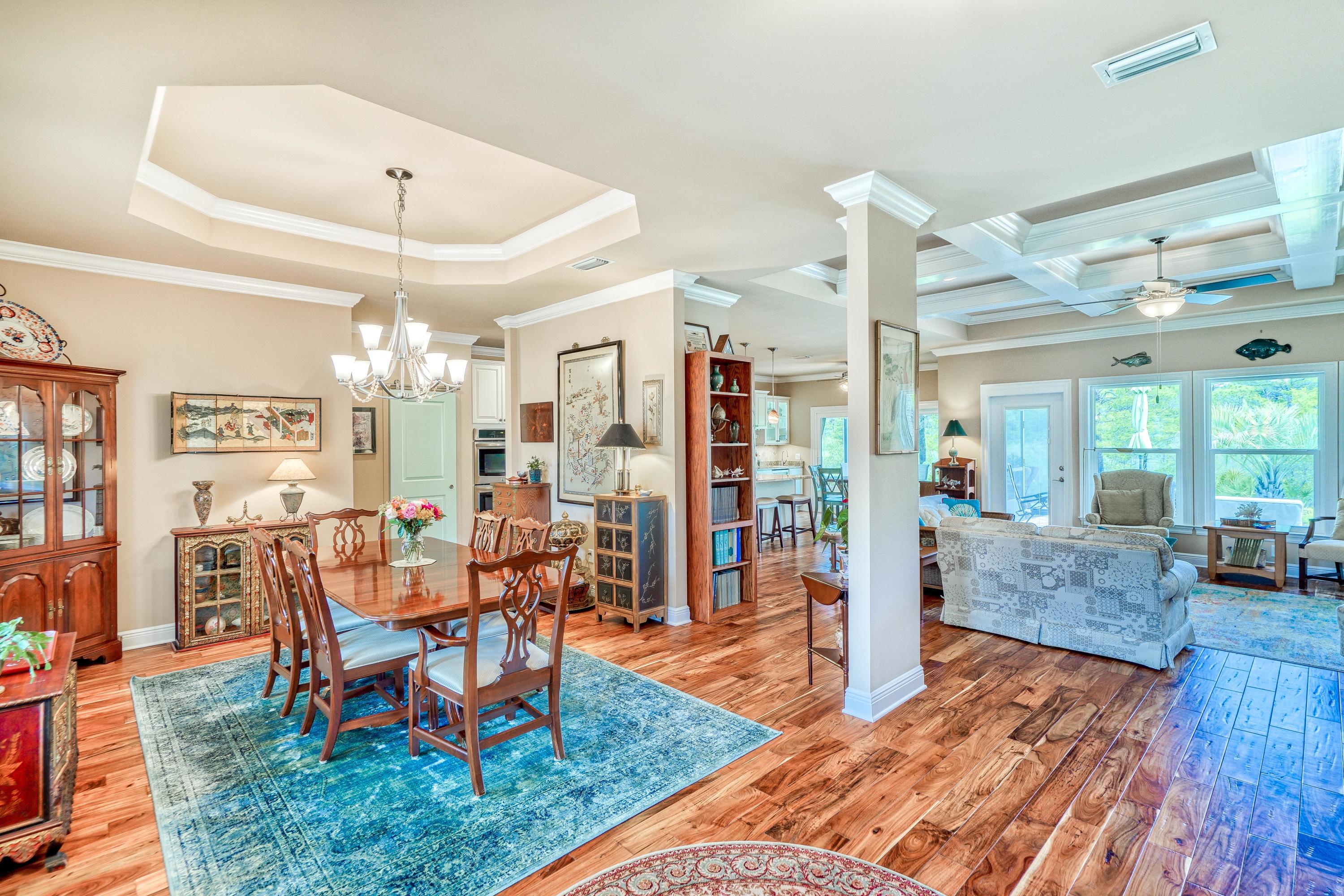 488 Ridge Road Santa Rosa Beach, FL 32459 - Photo 12 of 46 a view of a livingroom with furniture window and wooden floor