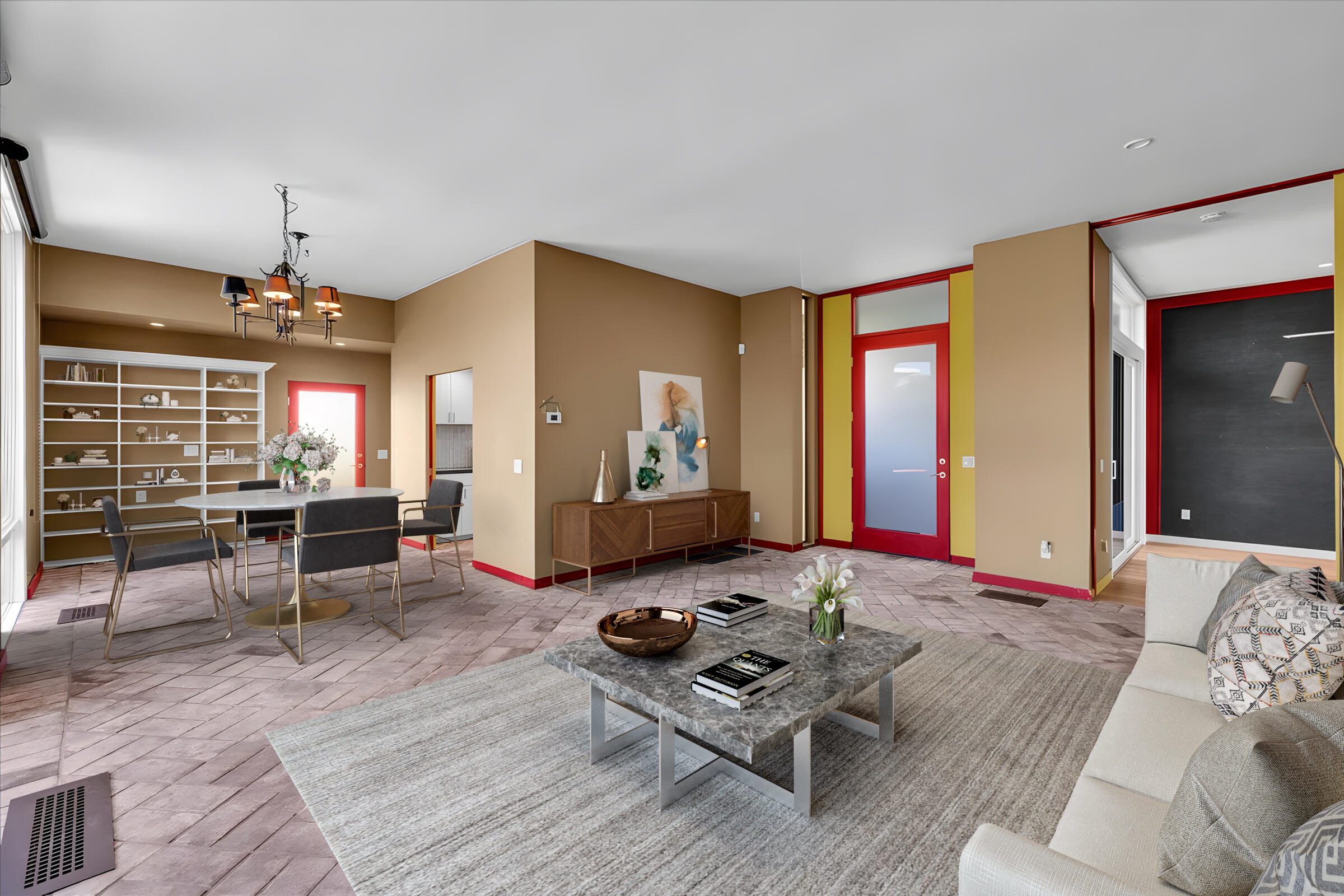 130 West Racquet Club Road, Unit 511 Palm Springs, CA 92262 - Photo 3 of 65 Dining_Living Room