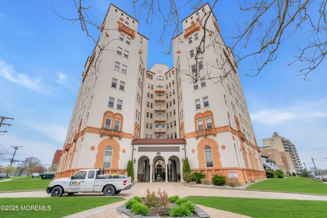 front view of a large building