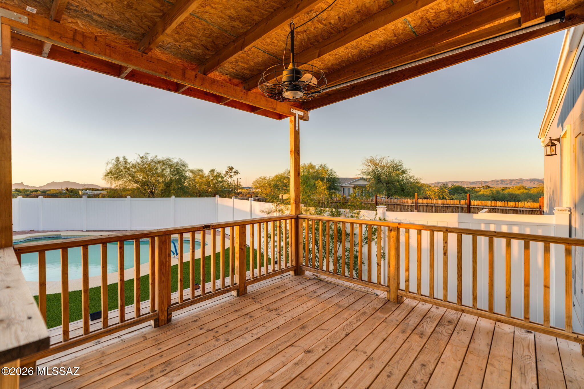 16742 West Moore Road Marana, AZ 85653 - Photo 33 of 47 Covered Porch