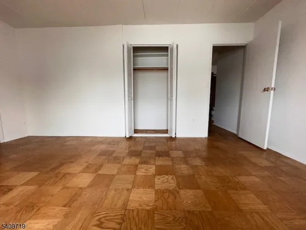 an empty room with a natural light