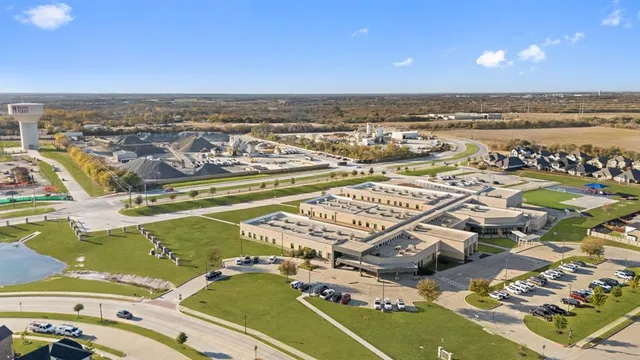 a view of a swimming pool with a lake view