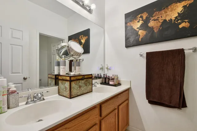 front view of a house with a street