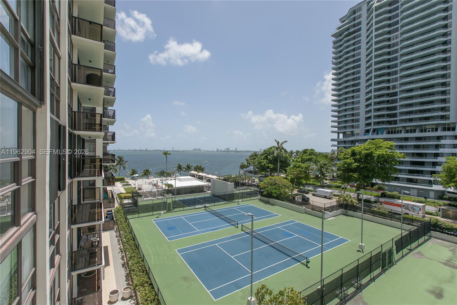 600 Northeast 36th Street, Unit 507 Miami, FL 33137 - Photo 2 of 23 a view of a tennis court