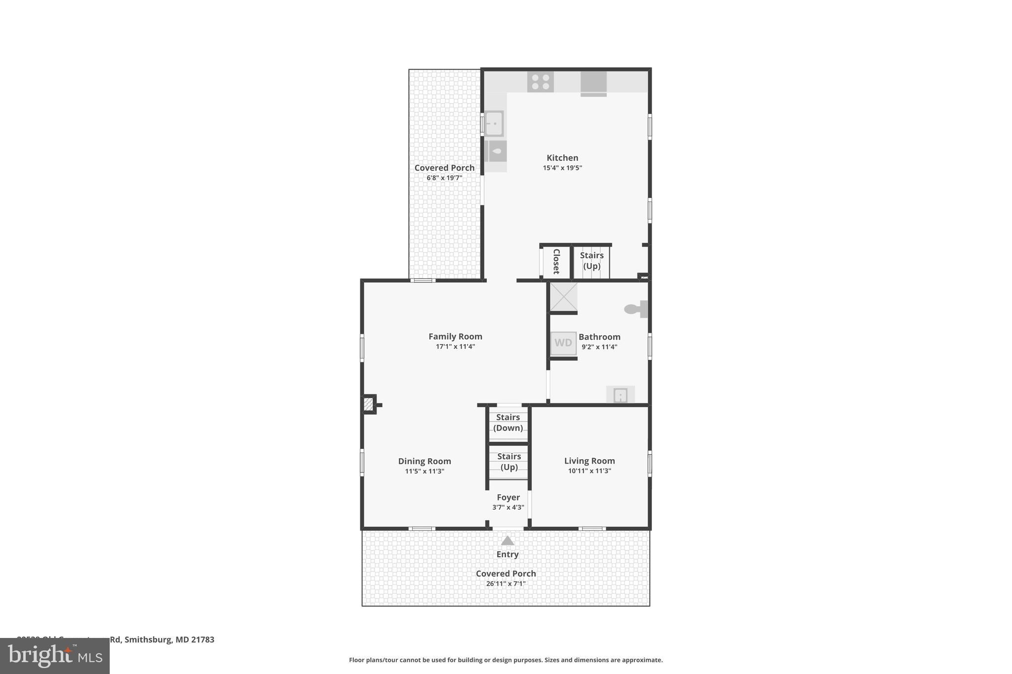 22538 Old Georgetown Road Smithsburg, MD 21783 - Photo 46 of 50 a picture of a floor plan