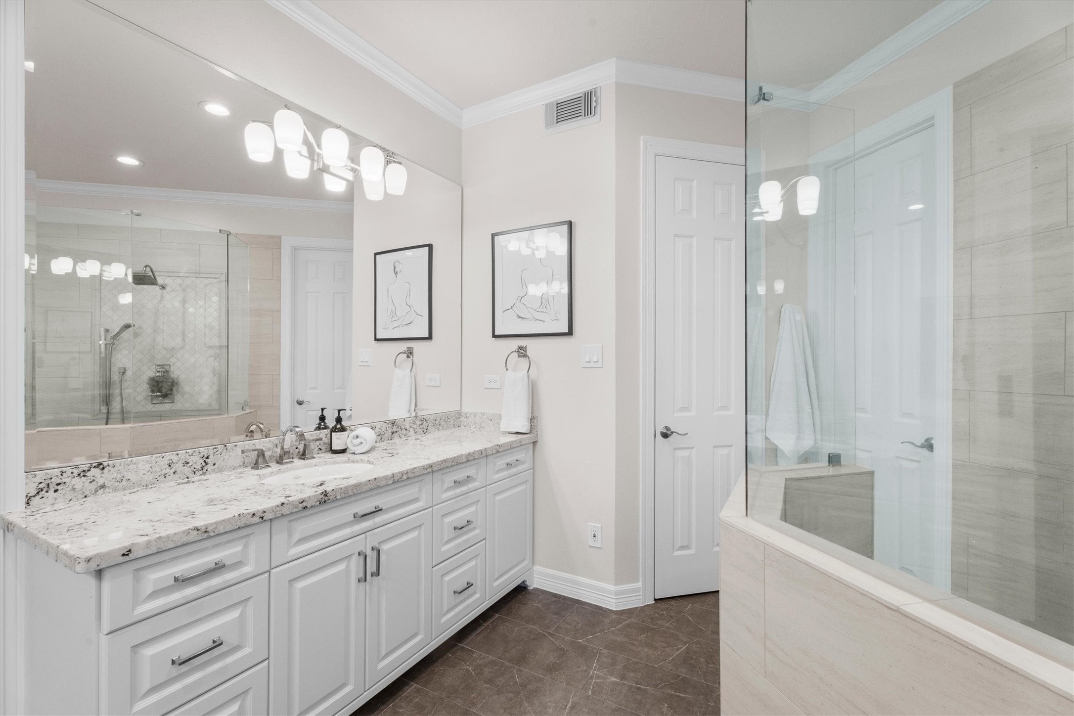 15415 Prade Ranch Lane Cypress, TX 77429 - Photo 24 of 50 His vanity area with stone counters