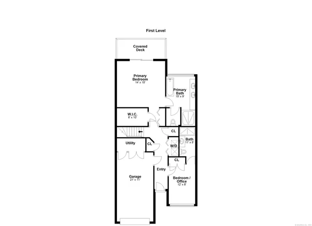 a picture of a floor plan