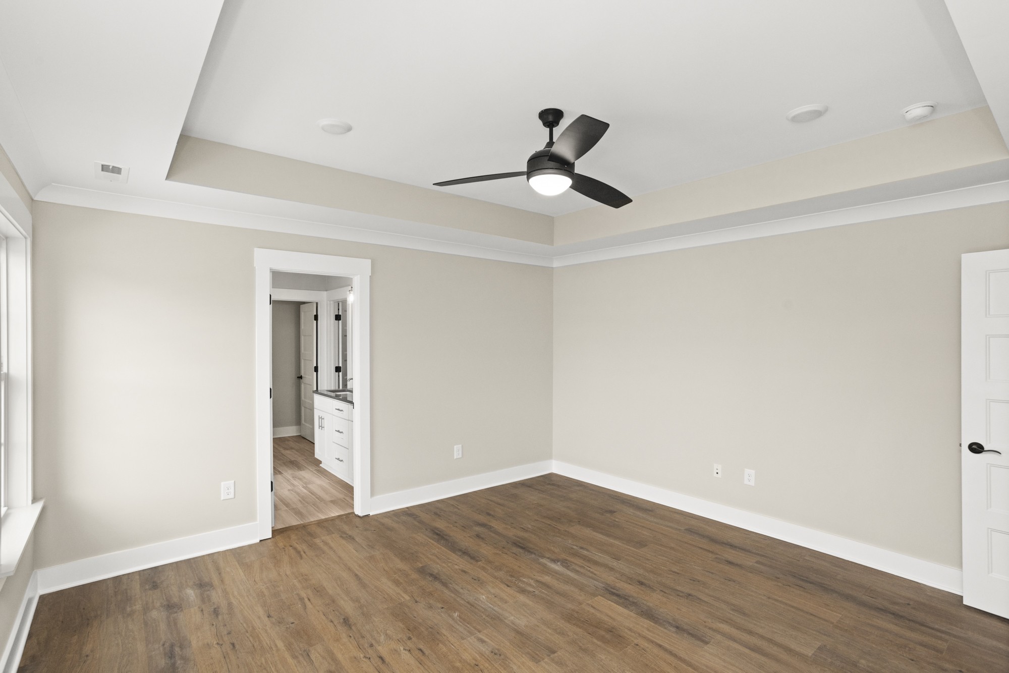 381 Copperas Creek Road Tullahoma, TN 37388 - Photo 27 of 44 a view of empty room with wooden floor