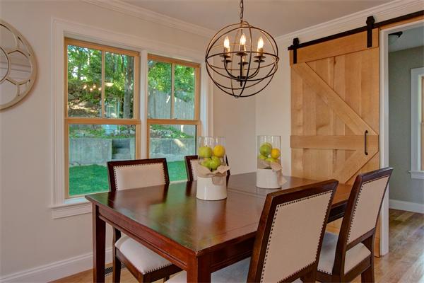 6 Gerring Road Gloucester, MA 01930 - Photo 11 of 22 a view of a dining room with furniture window and outside view