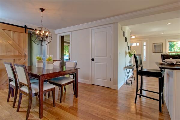 6 Gerring Road Gloucester, MA 01930 - Photo 12 of 22 a view of a dining room with furniture window and wooden floor
