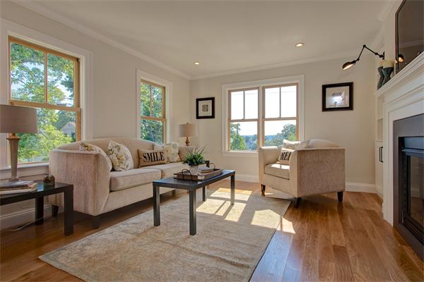 6 Gerring Road Gloucester, MA 01930 - Photo 6 of 22 a living room with furniture and a wooden floor