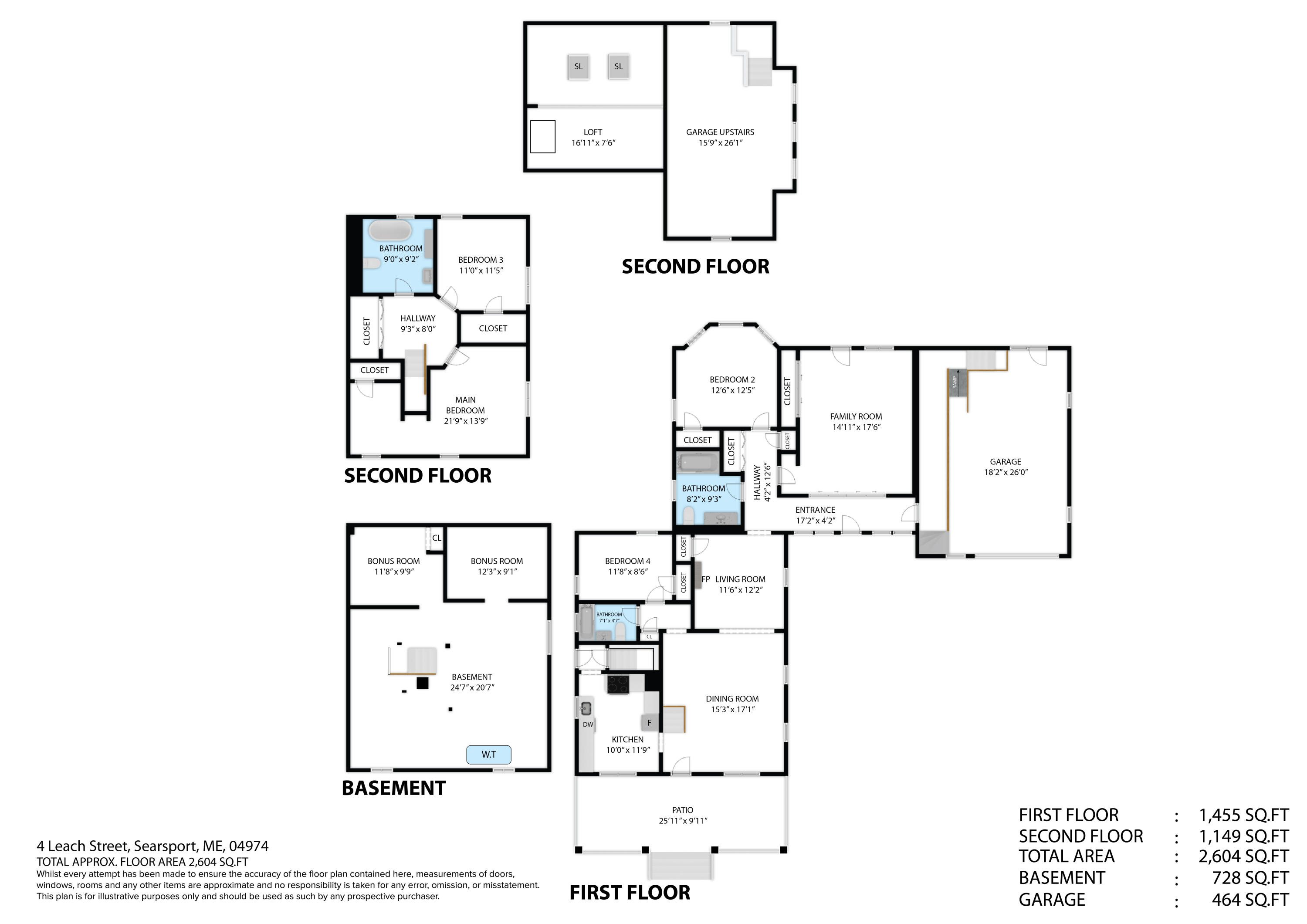 4 Leach Street Searsport, ME 04974 - Photo 3 of 71 4_leach_st_searsport_me_04974-2d