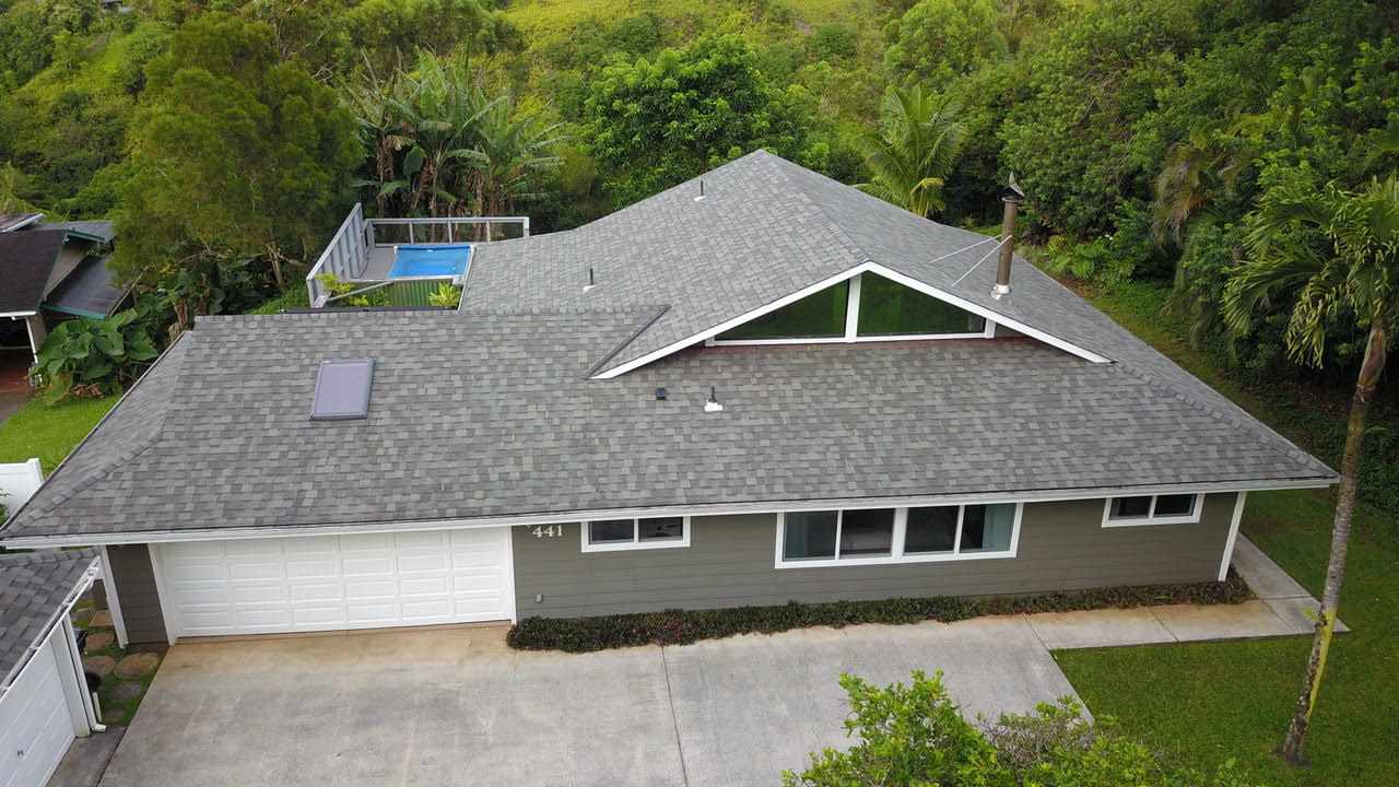 441 Ulumalu Road Haiku, HI 96708 - Photo 3 of 30 an aerial view of a house with a yard