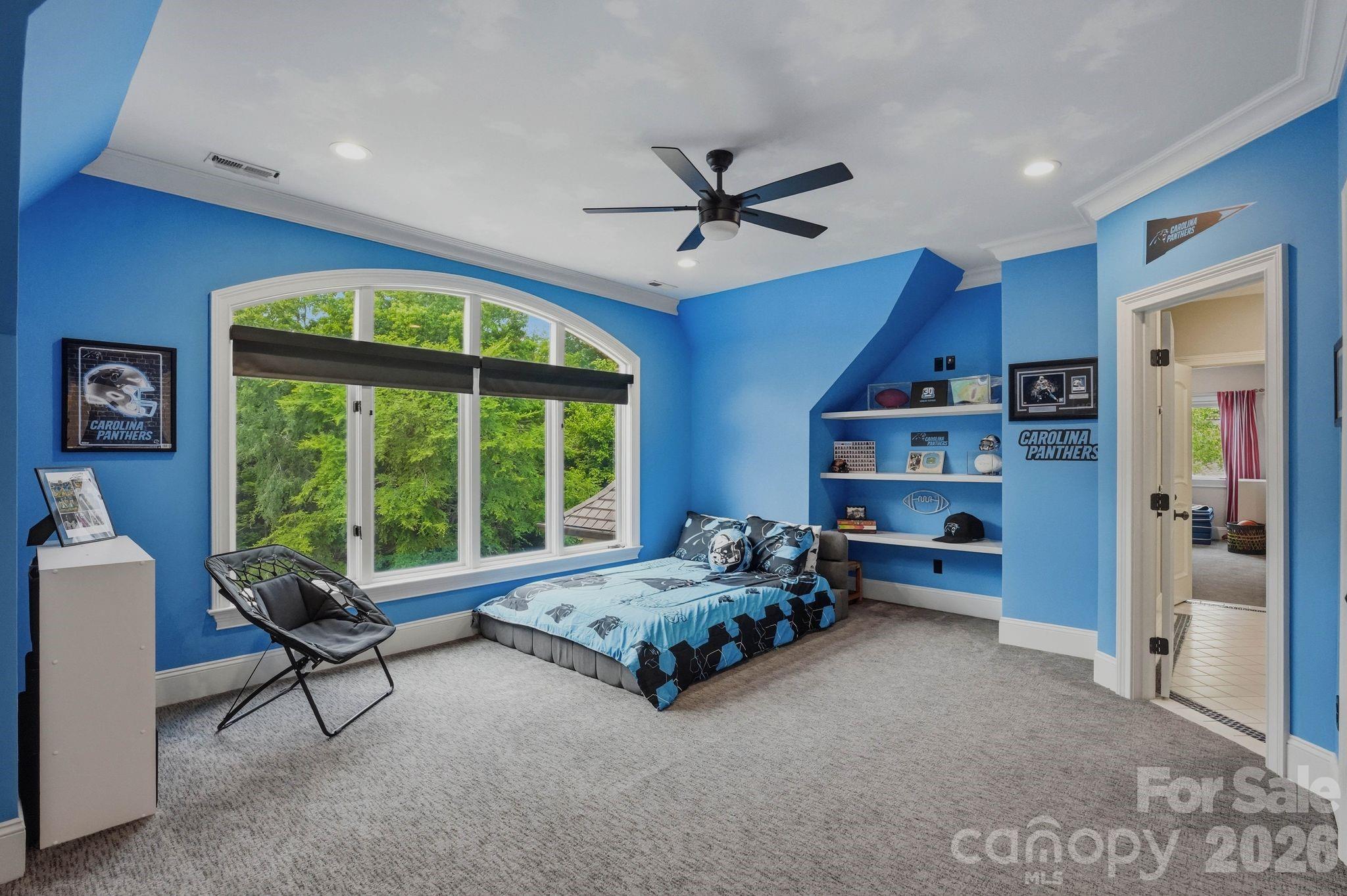 7416 Lee Rea Road Charlotte, NC 28226 - Photo 43 of 48 a living room with furniture and a large window