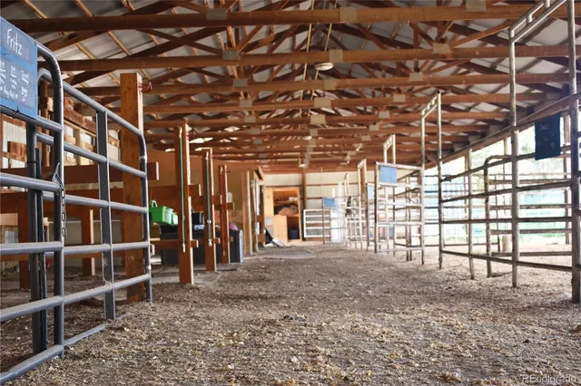 a view of a balcony with a ocean view