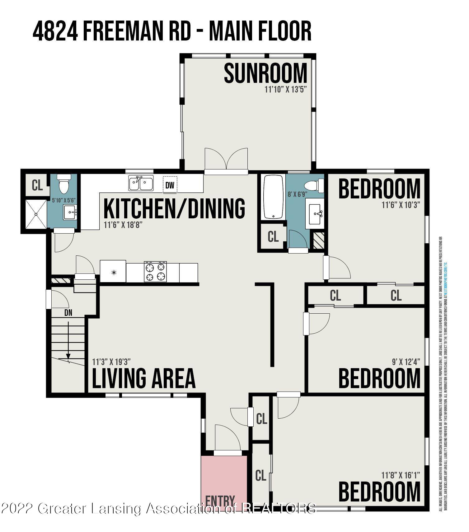 4824 Freeman Road Eaton Rapids, MI 48827 - Photo 25 of 25 1st Floor