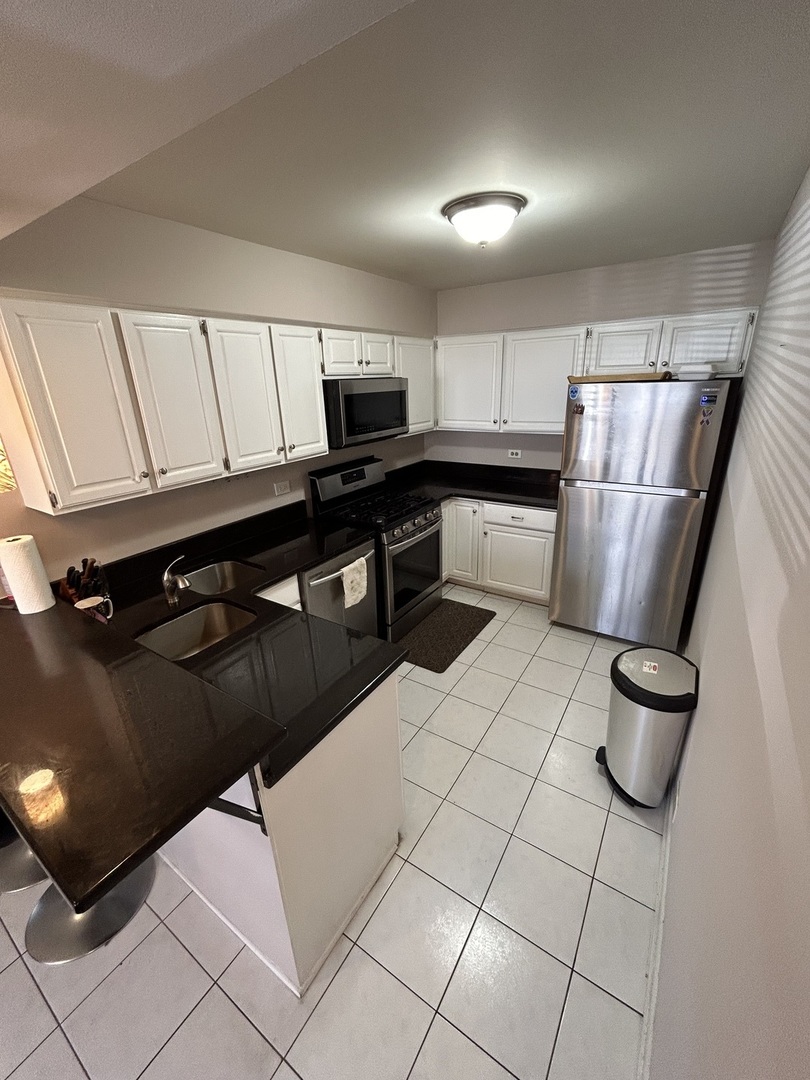209 East Irving Park Road, Unit 1N Itasca, IL 60143 - Photo 15 of 30 a kitchen with a sink and cabinets