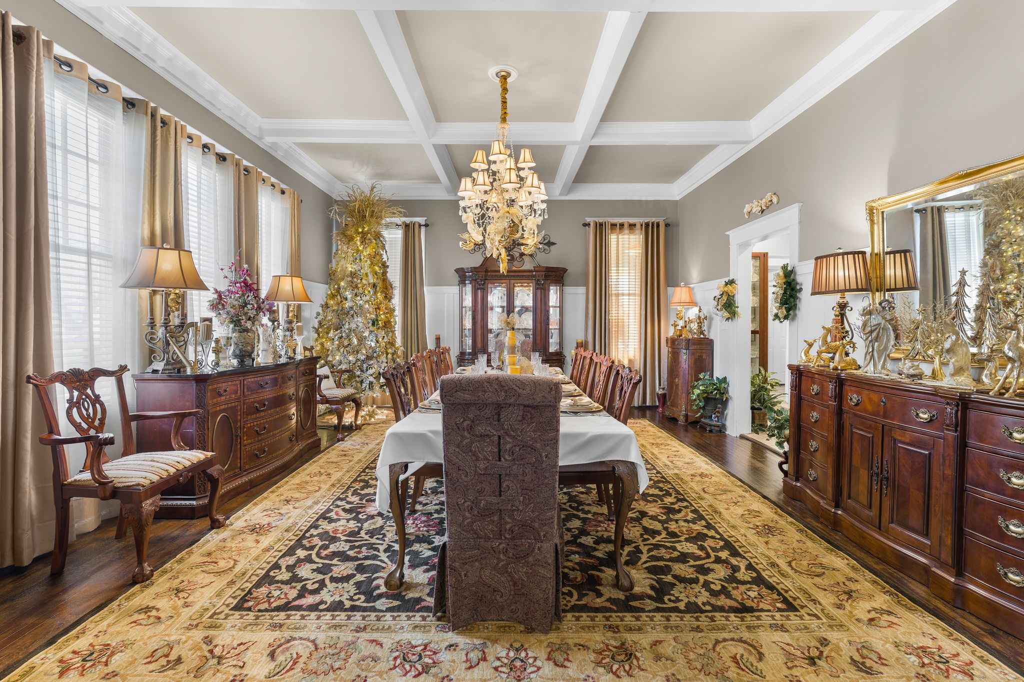 564 East Main Street Jackson, TN 38301 - Photo 2 of 54 a large living room with furniture or chandelier and a rug