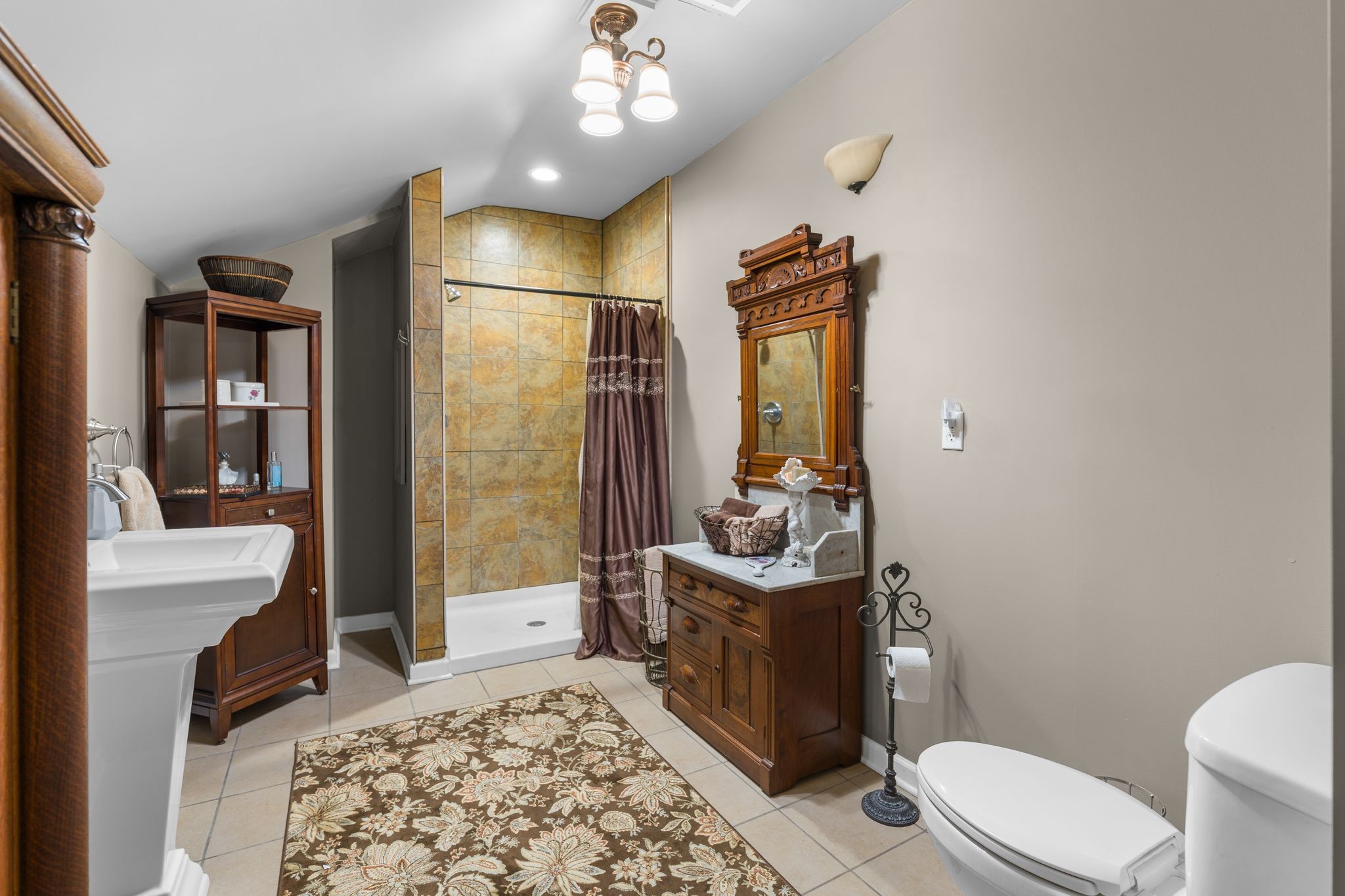564 East Main Street Jackson, TN 38301 - Photo 36 of 54 a bathroom with a sink toilet and shower