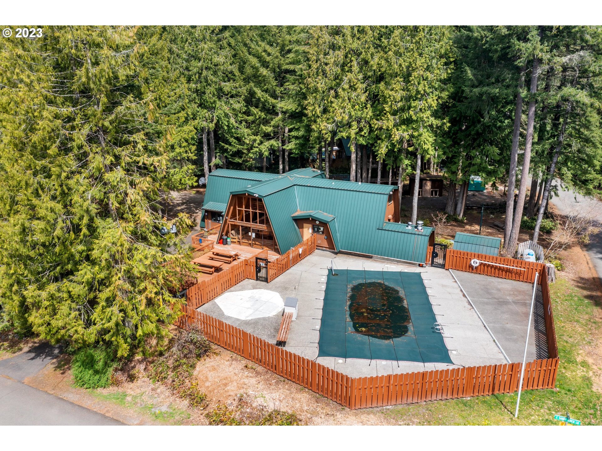 65353 East Timberline Drive Rhododendron, OR 97049 - Photo 30 of 34 a view of outdoor space yard and patio