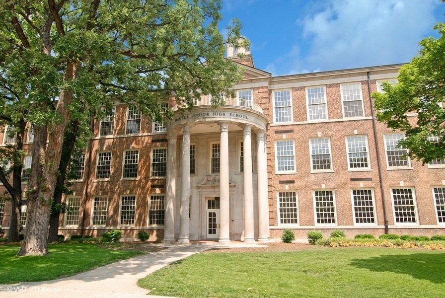 128 Barrypoint Road Riverside, IL 60546 - Photo 26 of 27 front view of a brick house with a yard