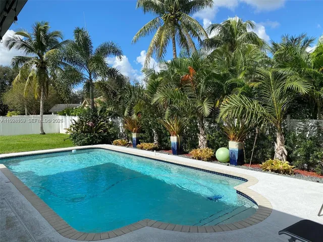 a view of a swimming pool