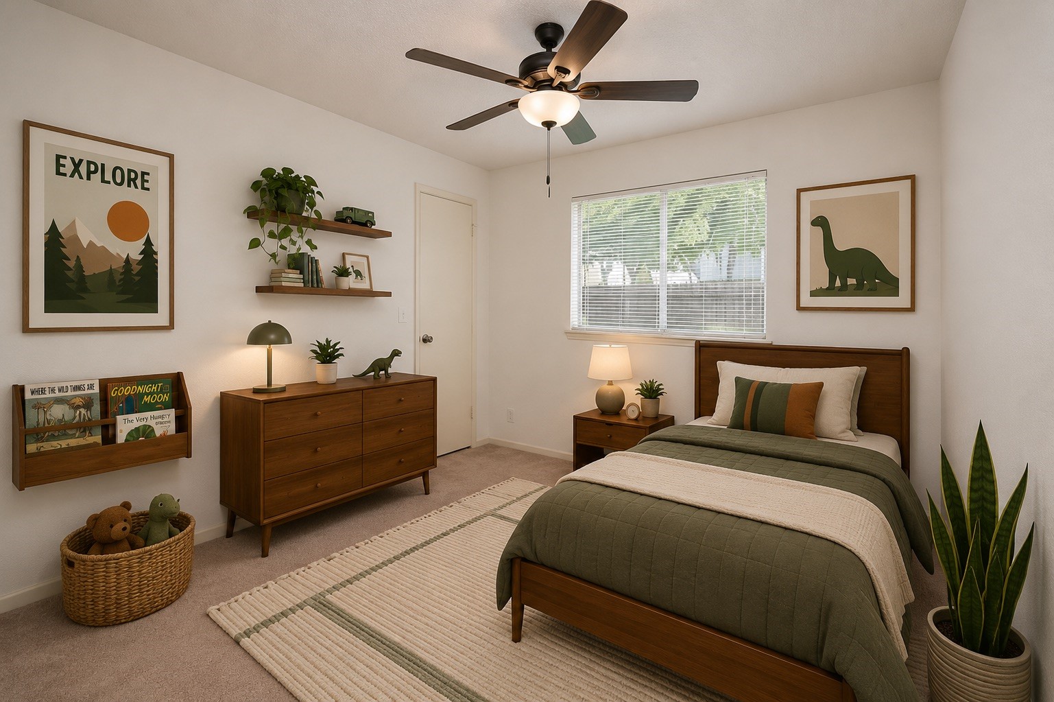 9203 Towerstone Drive Spring, TX 77379 - Photo 6 of 18 Bedroom 2 Option 2 | Virtually Staged