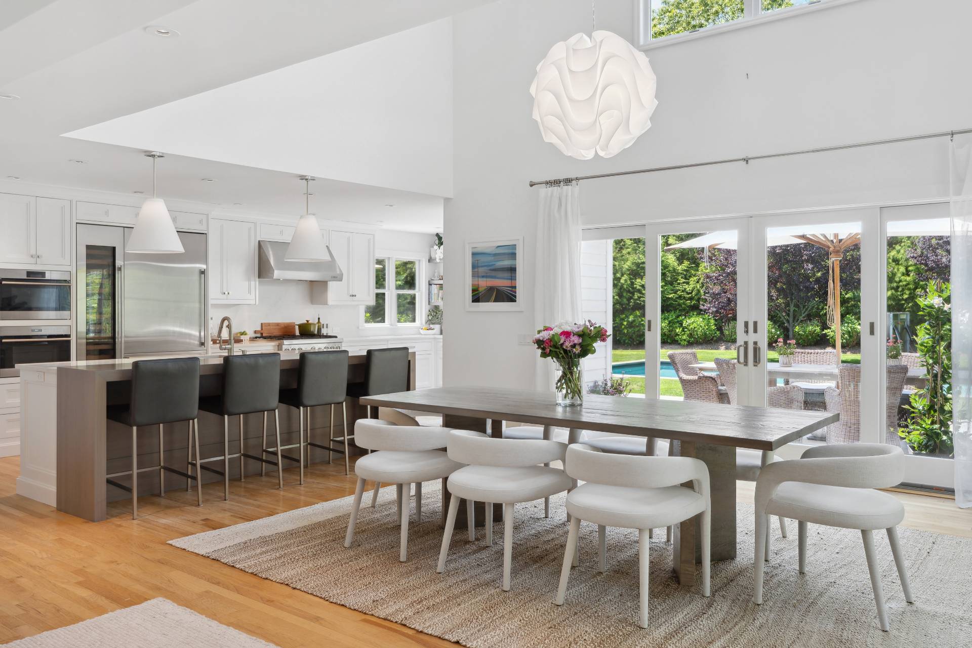 29 Emerson Place Sag Harbor, NY 11963 - Photo 7 of 23 a view of a dining room with furniture window and outside view