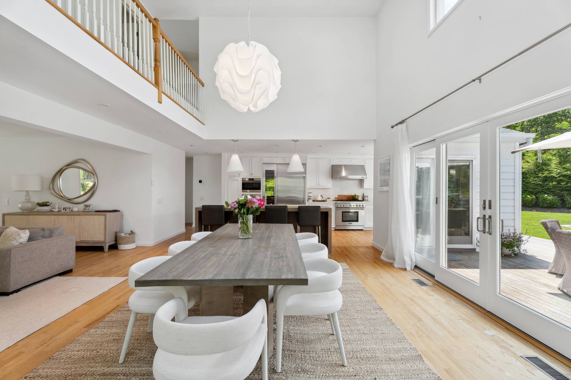 29 Emerson Place Sag Harbor, NY 11963 - Photo 8 of 23 a view of a dining room with furniture window and wooden floor