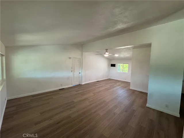 wooden floor in an empty room