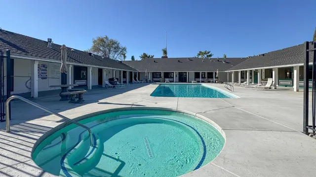 a house view with a outdoor space