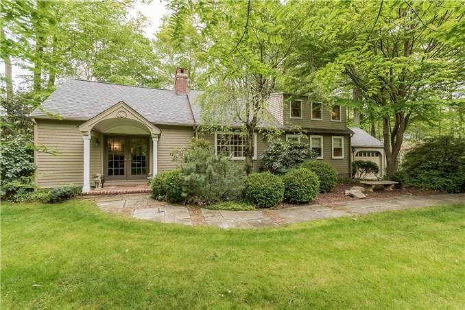 29 Crofoot Road Wilton, CT 06897 - Photo 1 of 1 front view of a house with a yard