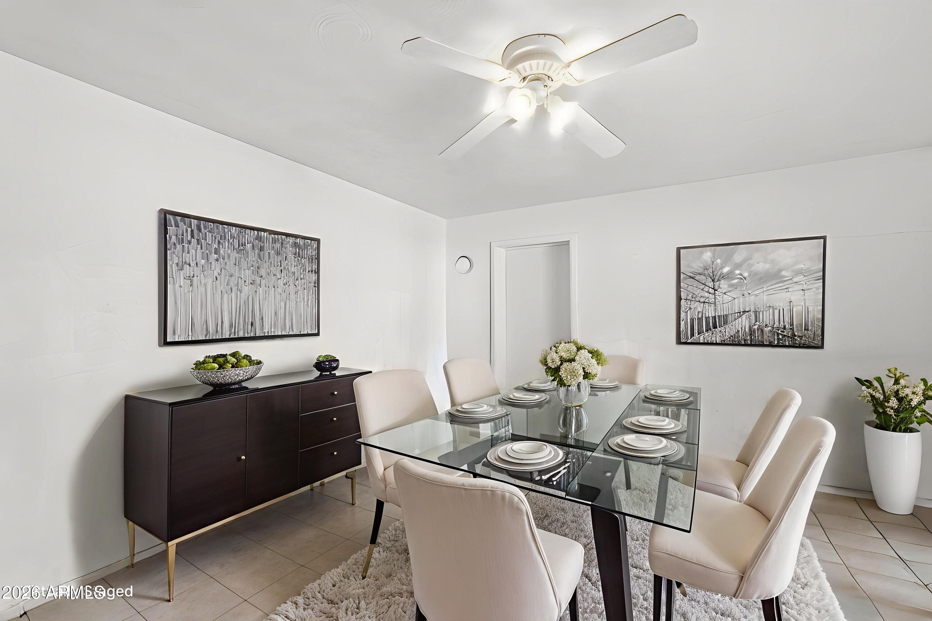 1120 West Romo Jones Street Tempe, AZ 85281 - Photo 6 of 18 a dining room with furniture and window