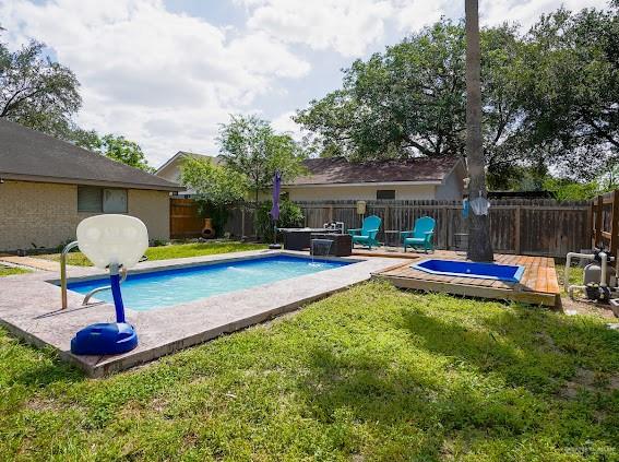 3200 Hummingbird Avenue McAllen, TX 78504 - Photo 27 of 31 a house view with swimming pool and garden