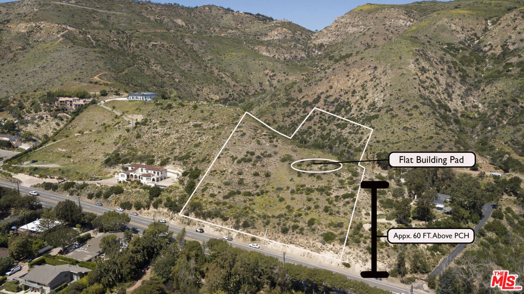 4100 Encinal Canyon Road Malibu, CA 90265 - Photo 7 of 25 a view of a street with a mountain