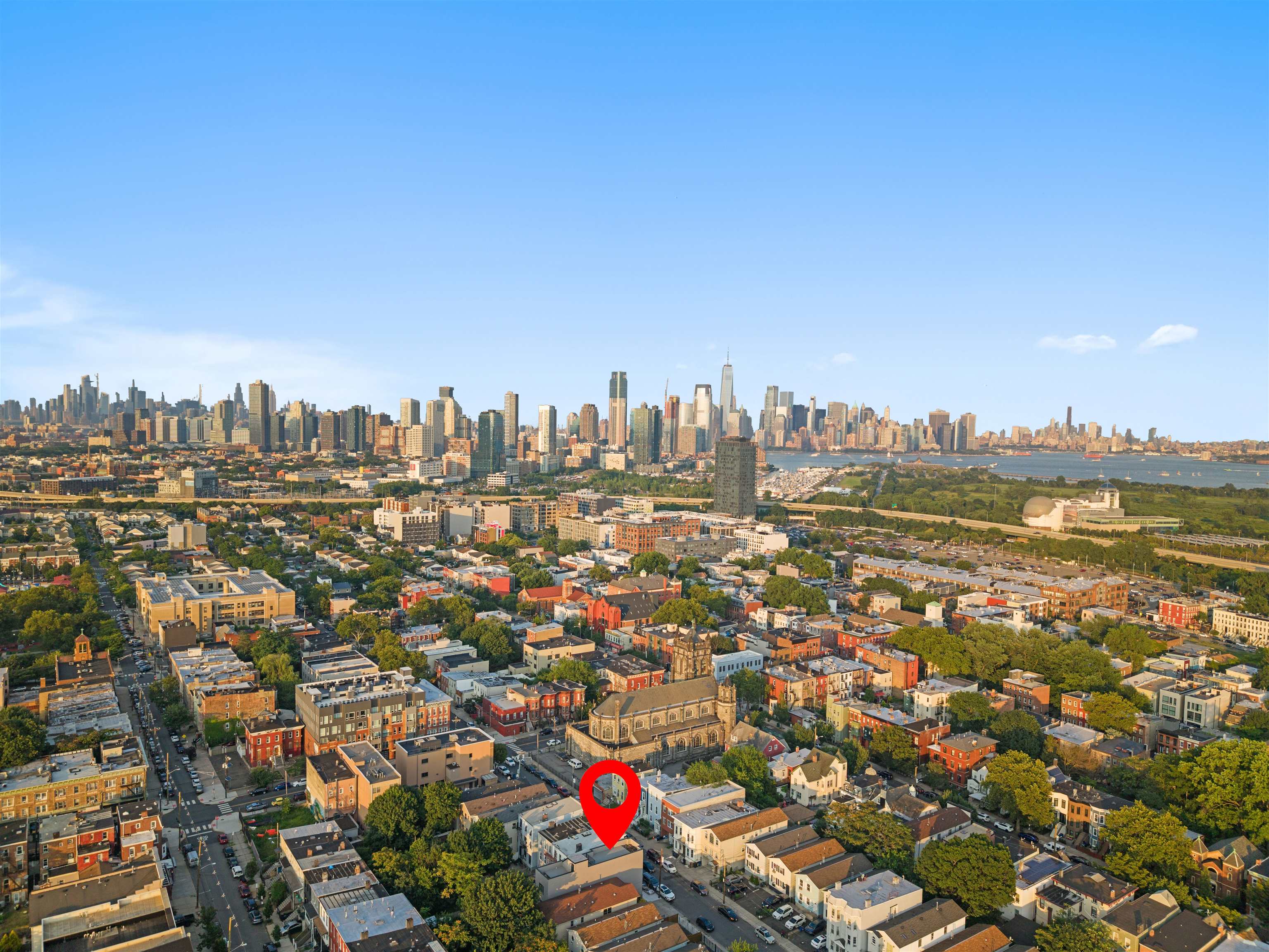 249.5 Halladay Street, Unit 2 Jersey City, NJ 07304 - Photo 36 of 36 a view of a city