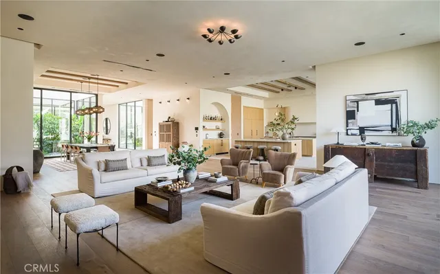 a view of living room with furniture