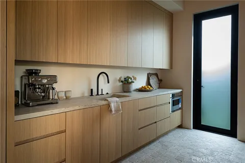 a view of a bathroom from the hallway