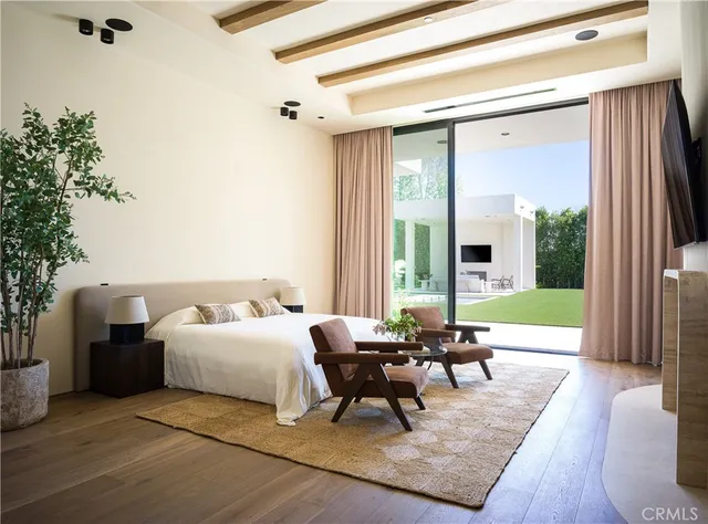 a view of a potted plant in a room