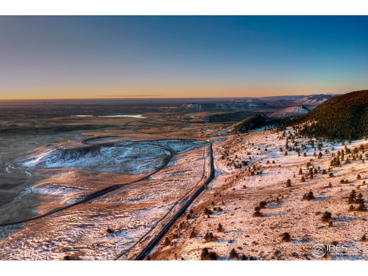 9352 Eastridge Road Golden, CO 80403 - Photo 22 of 23 a view of an ocean from a balcony
