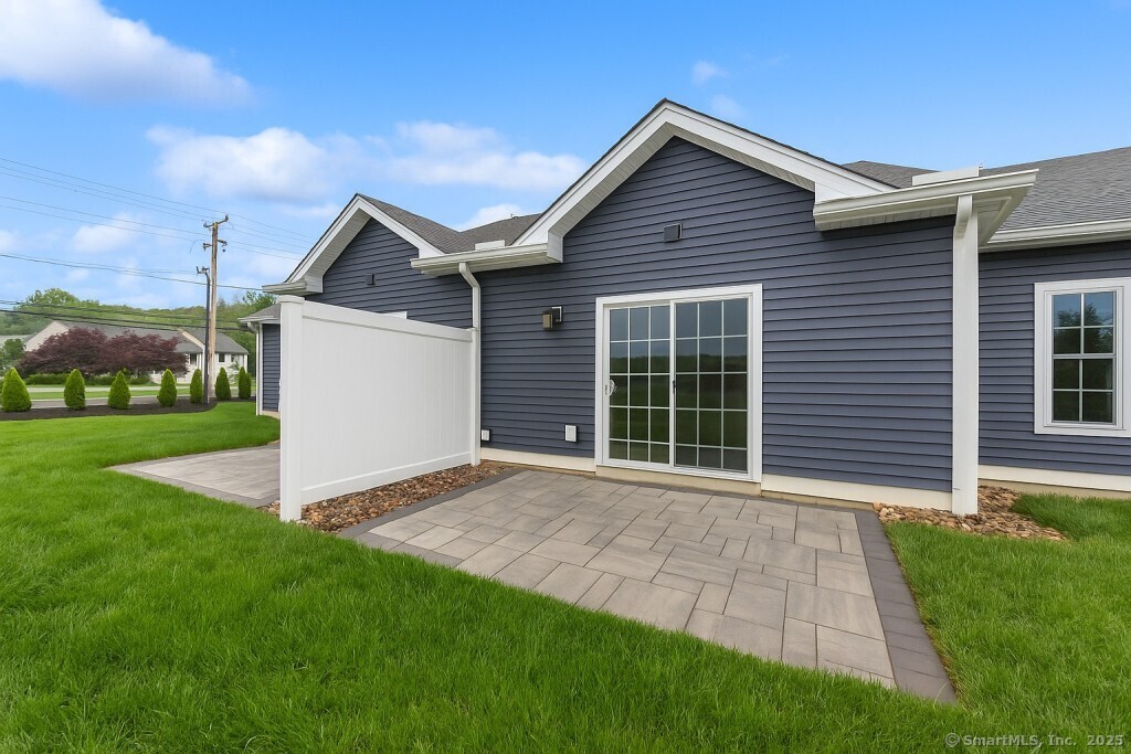 210 Munson Road, Unit 3C Wolcott, CT 06716 - Photo 22 of 23 Exterior back-Patio