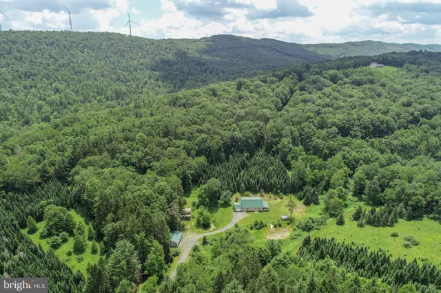 a view of a lake with a city