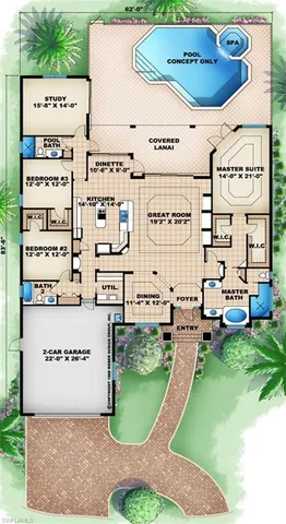 a view of swimming pool with a patio and a yard