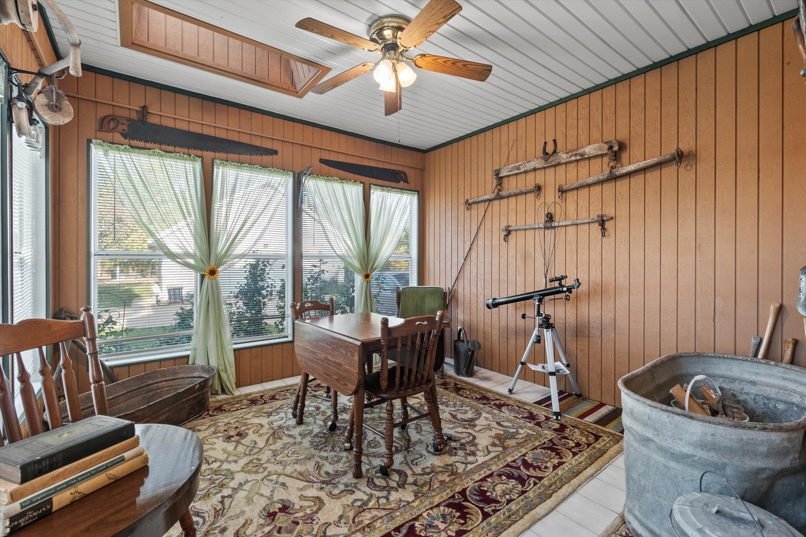 15344 Norrish Road Morrison, IL 61270 - Photo 18 of 54 a living room with furniture and a floor to ceiling window