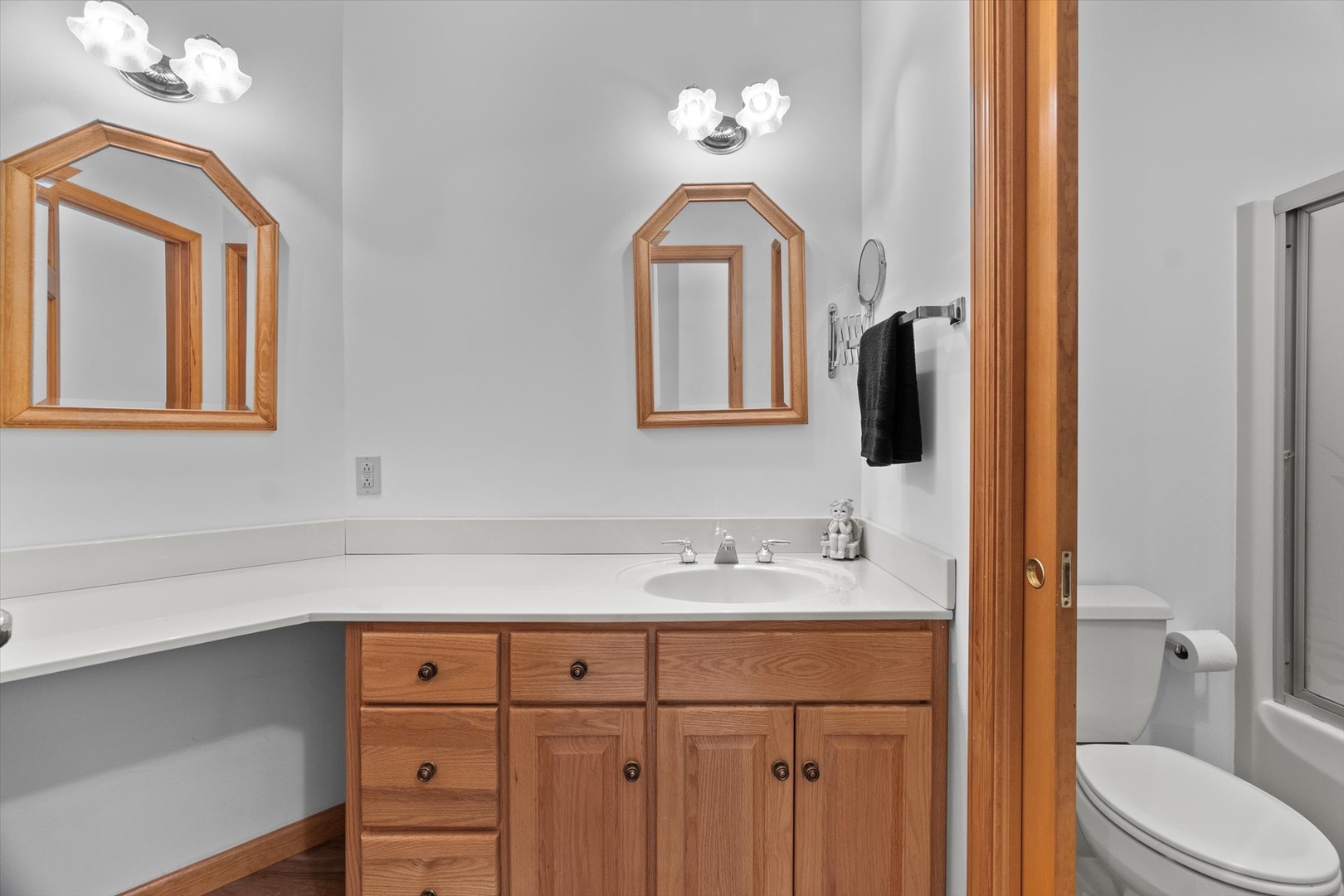 15344 Norrish Road Morrison, IL 61270 - Photo 33 of 54 a bathroom with a sink a toilet and mirror